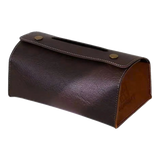 Maison Couture - Lux Leather Saddlecraft Noir Tissue Box