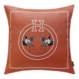 Vỏ Gối Da Terra Equestrian Horseman 45