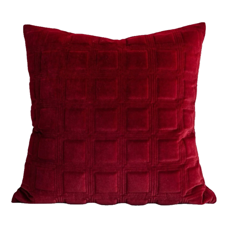 Maison Couture - Lux Velvet Crimson Peak Throw Pillow Cover 45