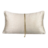 Glace Satin Cracked Pearl Pillow 30x50