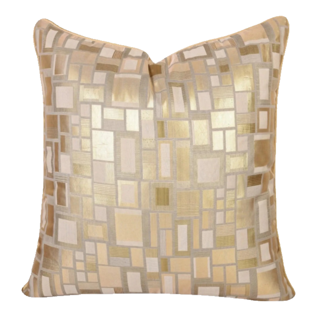 Aurea Mosaic Jacquard Silk Pillowcase 50