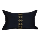 Midnight Orbit Charm Silk Pillow 30X50