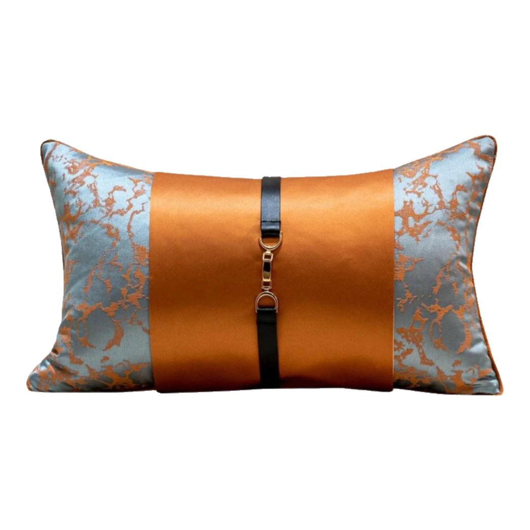 Silk Pillow Oriental Heritage Mandarin Terra 30X50
