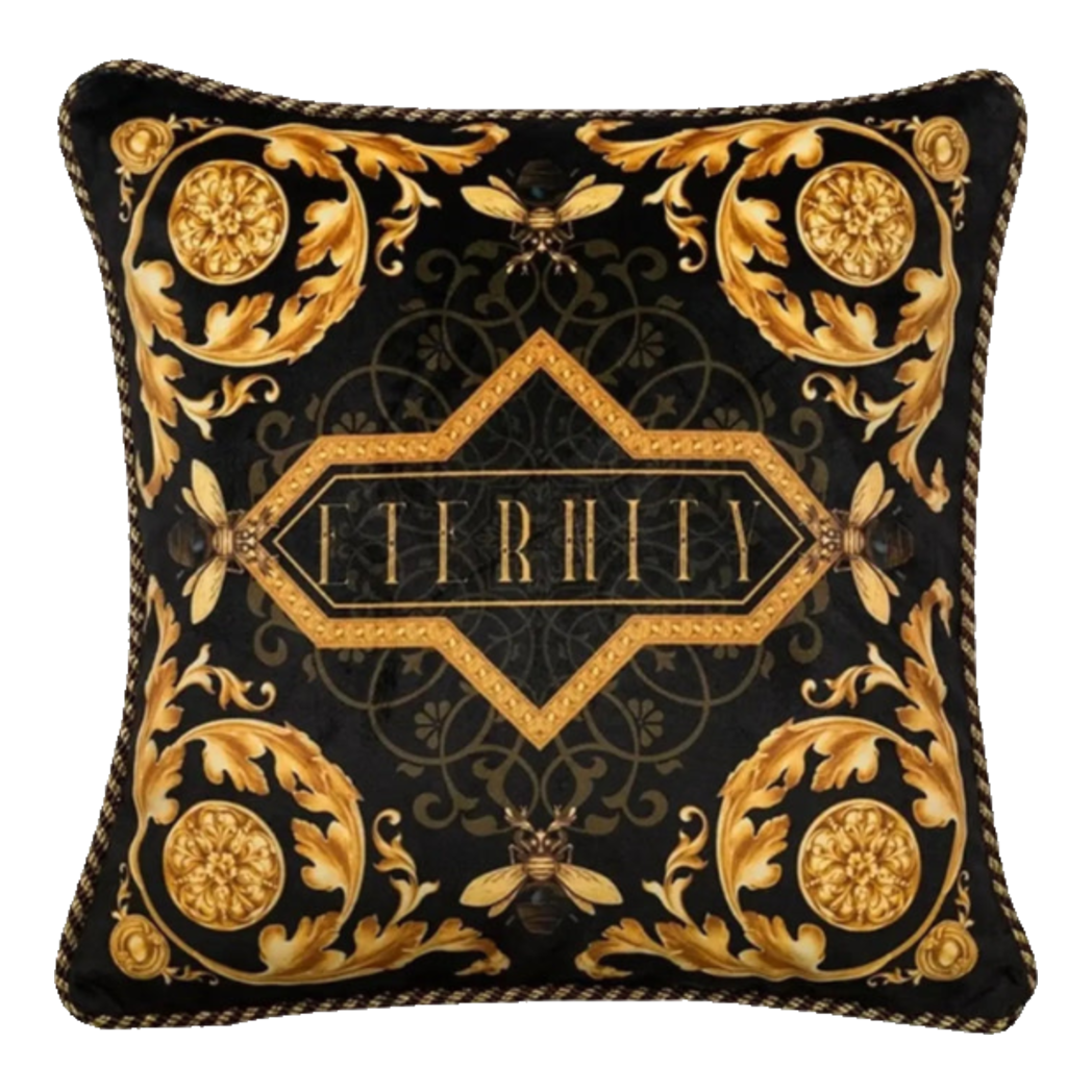 L'Atelier Du Cusson - Luxury Legacy Of Eternity Velvet Pillowcase 45