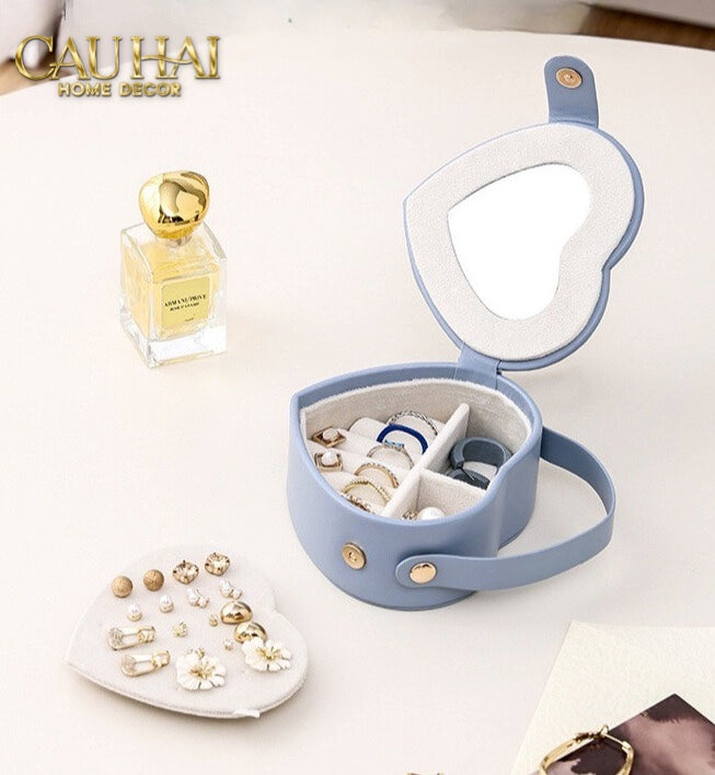 HAUTE FOLIE - HỘP TRANG SỨC MINI D'AMOUR CREAMY PEACH-CẬU HAI HOME DECOR