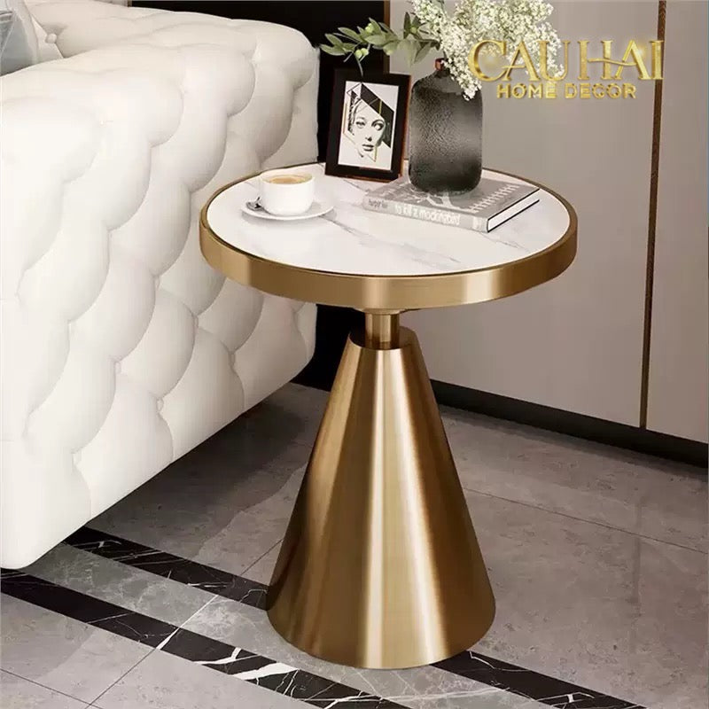 Bàn Sofa Cao Cấp Richard - Richard Side Table 50x57-CẬU HAI HOME DECOR