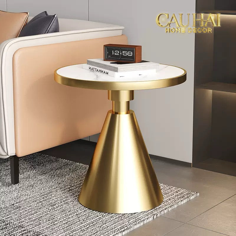Bàn Sofa Cao Cấp Richard - Richard Side Table 50x57-CẬU HAI HOME DECOR