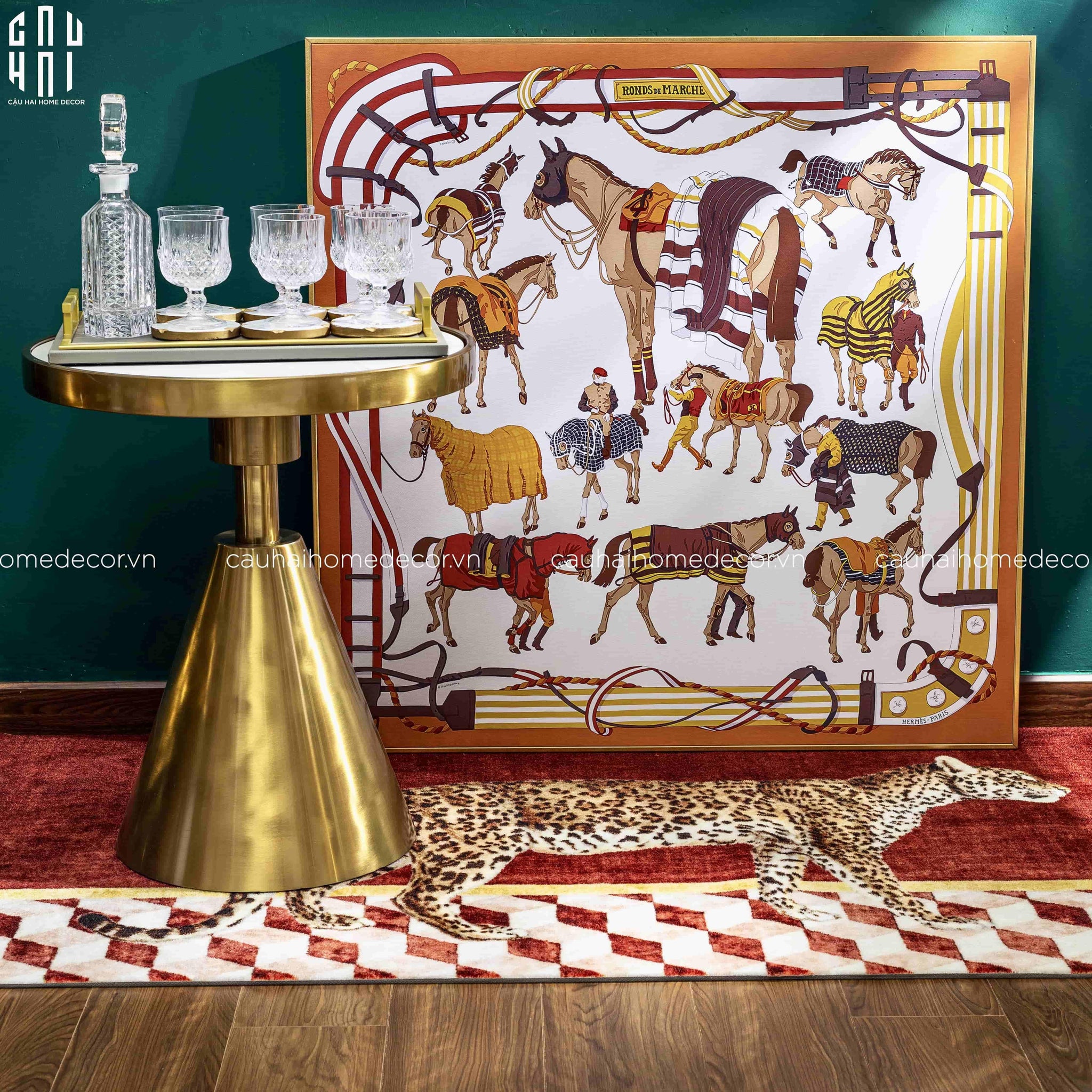 BÀN SOFA CAO CẤP RICHARD - RICHARD SIDE TABLE SS25-CẬU HAI HOME DECOR