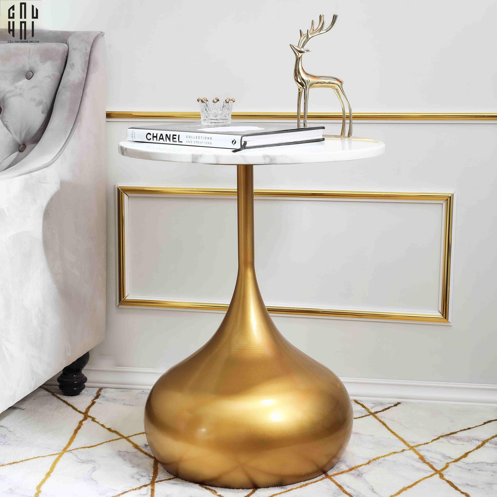 Bàn Sofa Kilian Side Table Ss25-CẬU HAI HOME DECOR