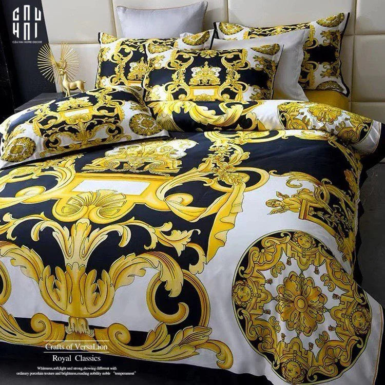 BEDDING SET VERS BAROQUE 6PCS-CẬU HAI HOME DECOR