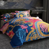 BEDDING SET VERS. MULTICOLOUR 6 PCS-CẬU HAI HOME DECOR