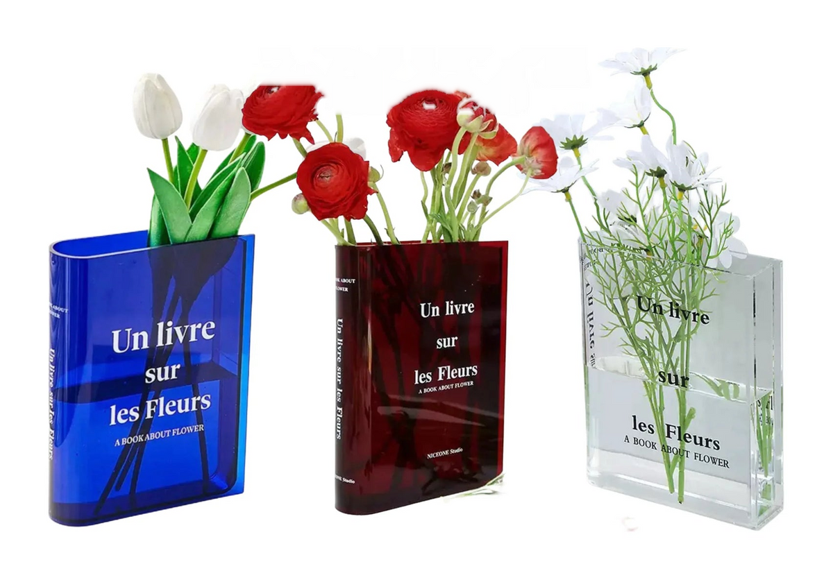 Bình Hoa Acrylic Book About Flower