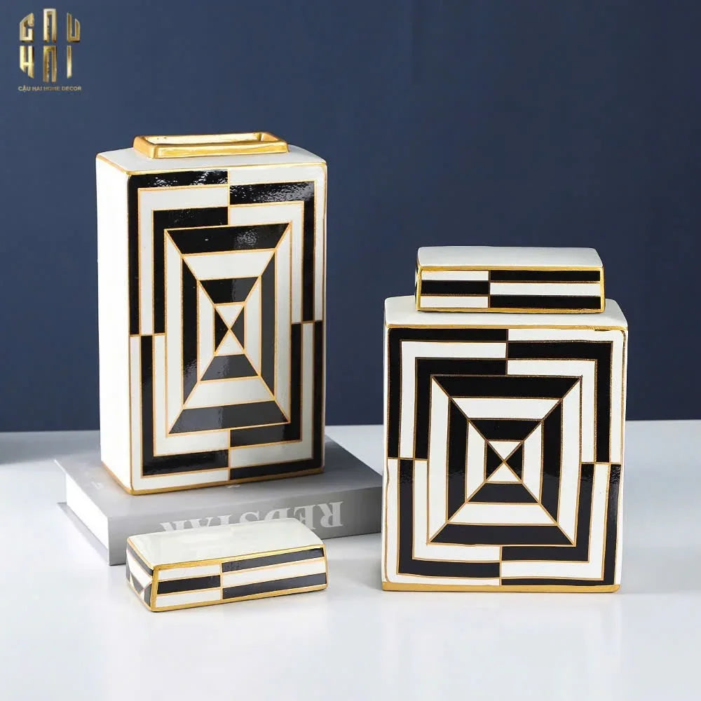 Bình Hoa Carré D’Art - CẬU HAI HOME DECOR