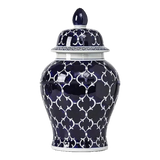 Bình Hoa Ceramic Blue Mystery 20x44