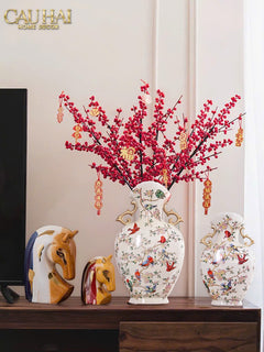 Bình Hoa Cổ Phong Jardin Oriental Duo H30/H40-CẬU HAI HOME DECOR