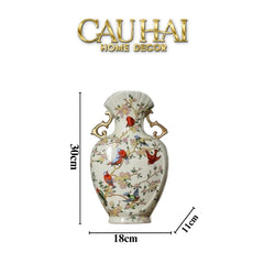 Bình Hoa Cổ Phong Jardin Oriental Duo H30/H40-CẬU HAI HOME DECOR