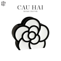 Bình Hoa Coco Camélia H20x24x7-CẬU HAI HOME DECOR