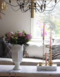 Bình Hoa Composite Tượng Muse - Adler Inspired 16x31.5-CẬU HAI HOME DECOR