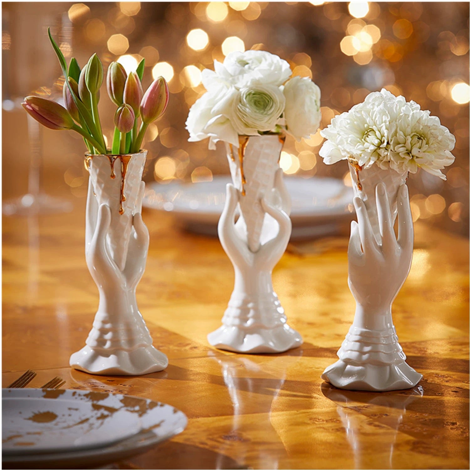 Bình Hoa Composite Tượng Muse - Adler Inspired 16x31.5-CẬU HAI HOME DECOR