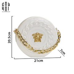 Bình Hoa Composite V Class Medusa Inspired 21x7x20.5-CẬU HAI HOME DECOR