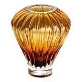 Bình Hoa Crystal Éclat Ambré H19