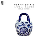 Bình Hoa Curved Indochine Bloom Basket-CẬU HAI HOME DECOR