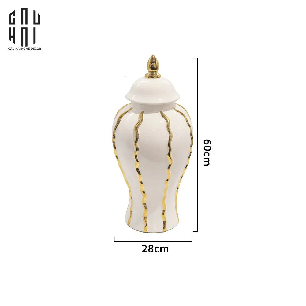 BÌNH HOA FLYNN S60-CẬU HAI HOME DECOR