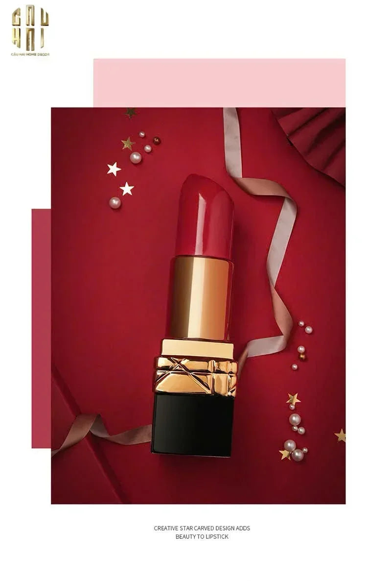 BÌNH HOA GOLD D.O ROUGE MATTE S36-CẬU HAI HOME DECOR