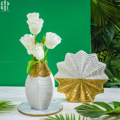 Bình Hoa Golden Bud-CẬU HAI HOME DECOR