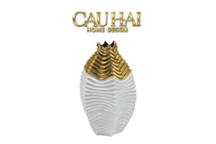 Bình Hoa Golden Bud-CẬU HAI HOME DECOR