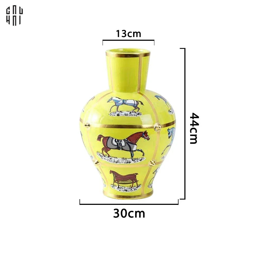 Bình Hoa Golden Chariot New Eidtion - Gold Dust Ss25-CẬU HAI HOME DECOR