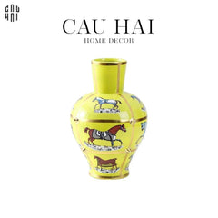 Bình Hoa Golden Chariot New Eidtion - Gold Dust Ss25-CẬU HAI HOME DECOR