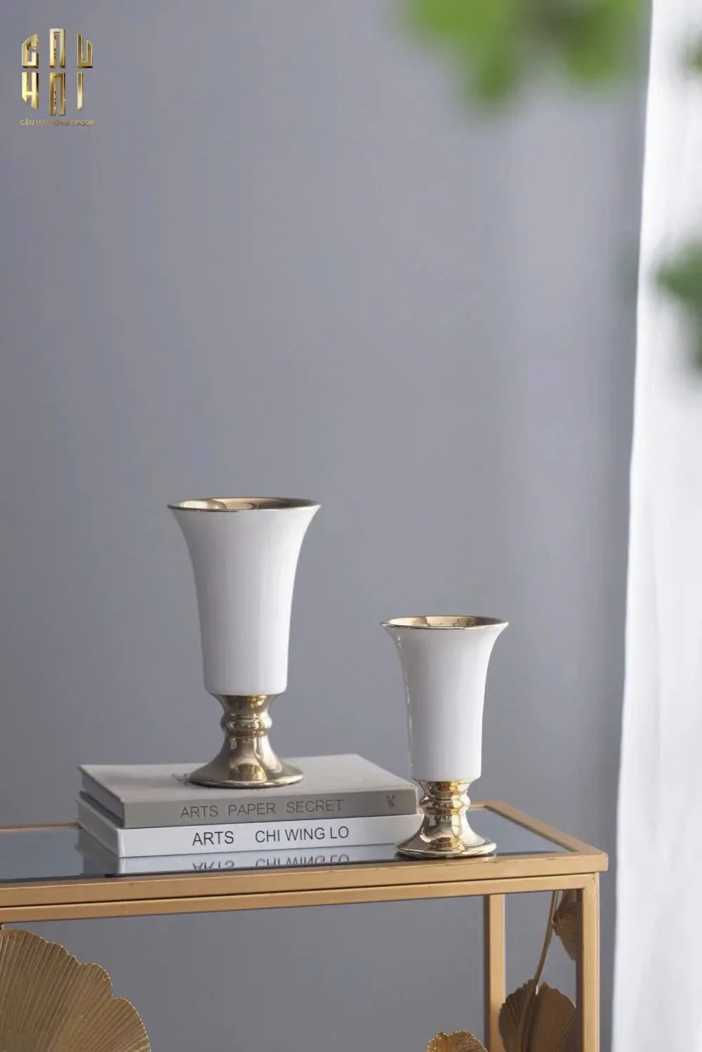 BÌNH HOA GỐM SỨ CẨM THẠCH VENICE SIZE 20-CẬU HAI HOME DECOR