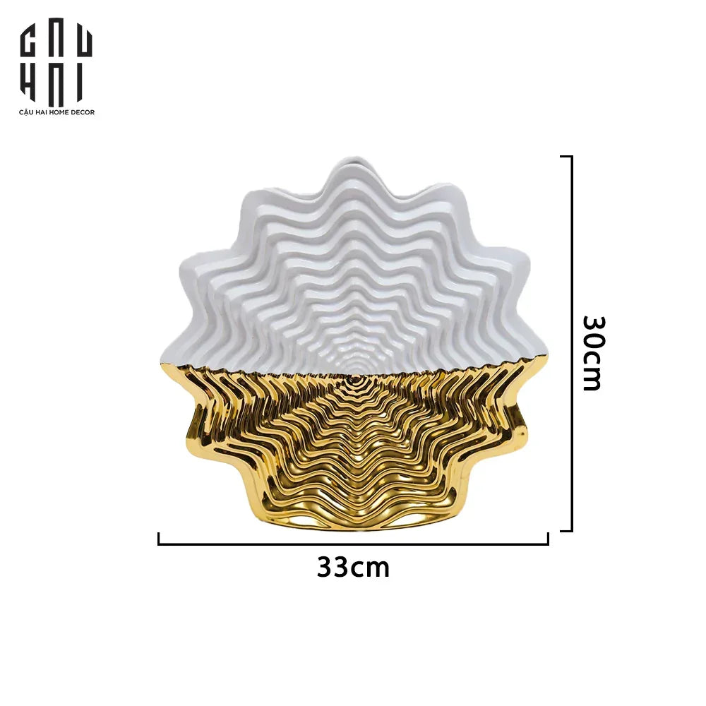 Bình Hoa Gốm Sứ Tráng Men Aquarium Starlight S30-CẬU HAI HOME DECOR