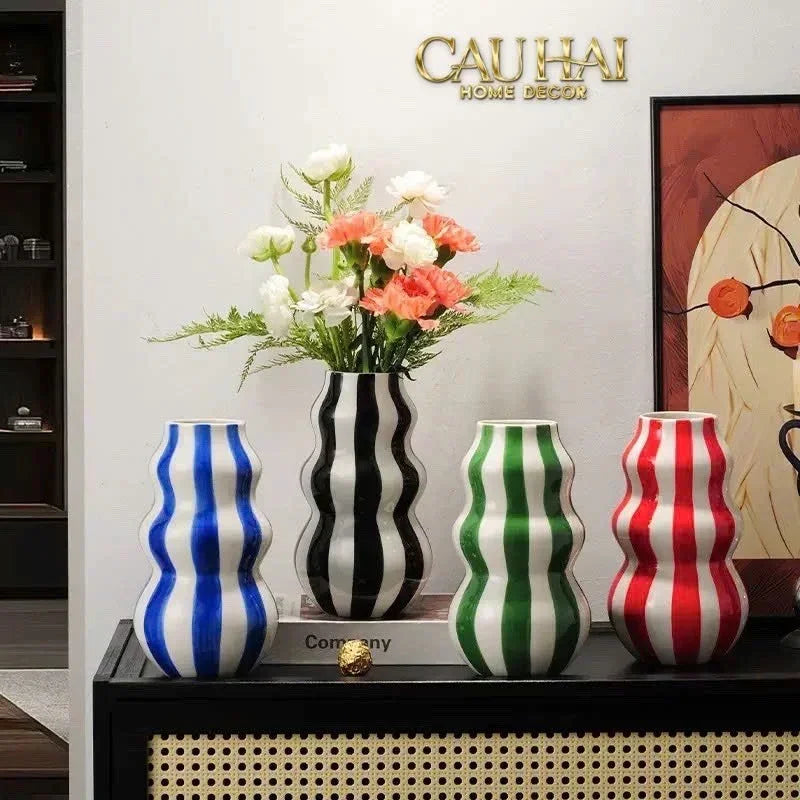 Bình Hoa Grande Cherry Clowny H23-CẬU HAI HOME DECOR