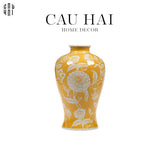 BÌNH HOA HOÀNG KIM SOLEIL ROYAL H33-CẬU HAI HOME DECOR