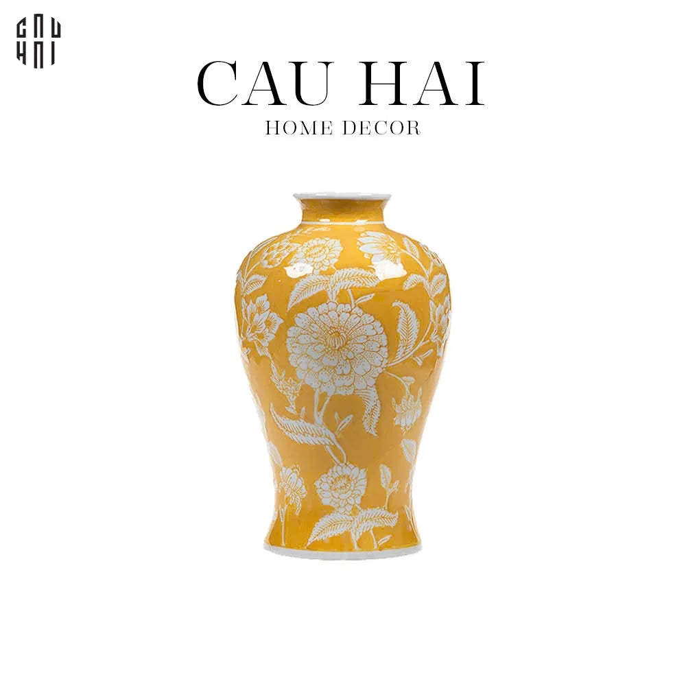 BÌNH HOA HOÀNG KIM SOLEIL ROYAL H33-CẬU HAI HOME DECOR