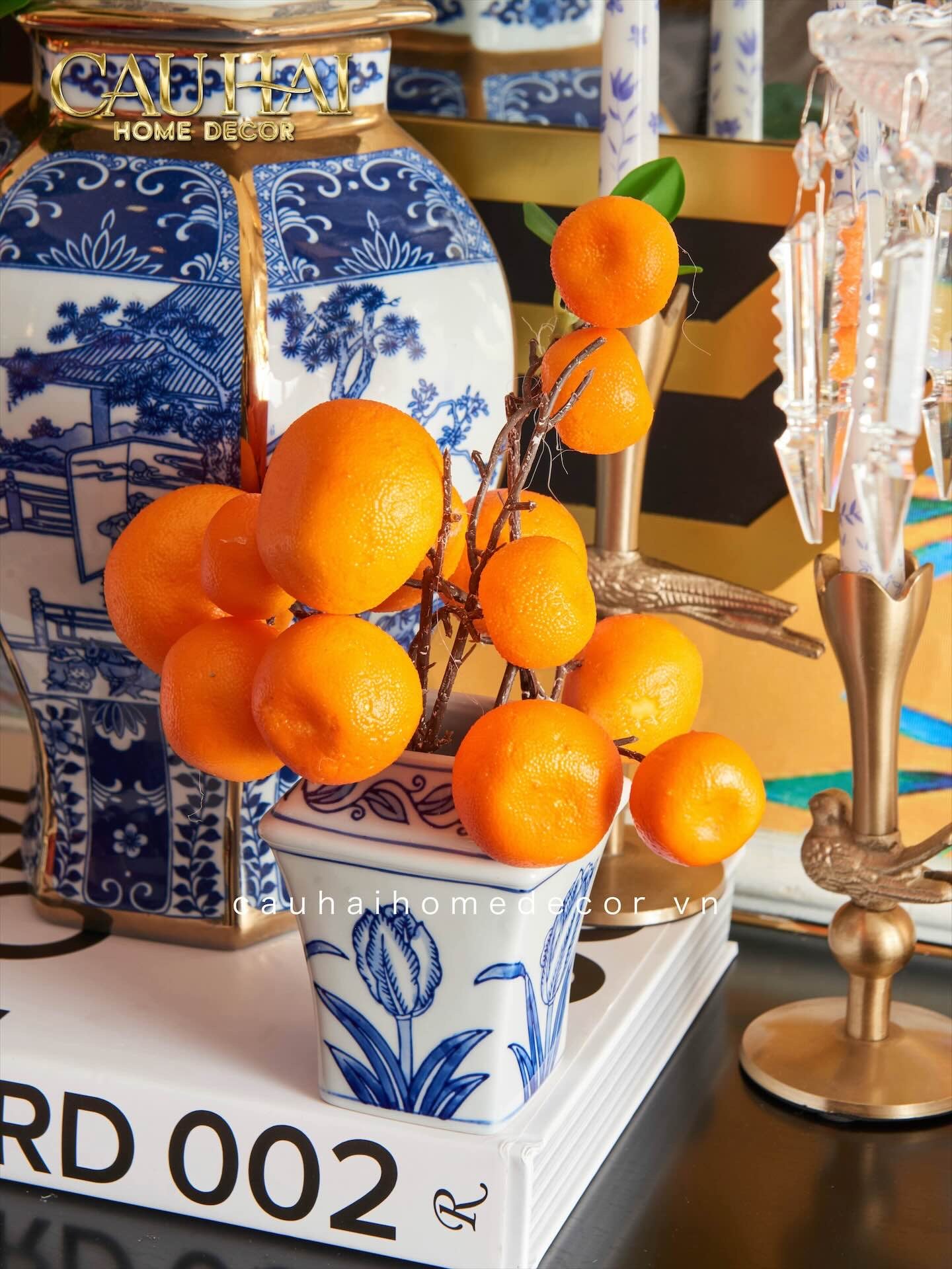 Bình Hoa Indochine Thanh Hoa-CẬU HAI HOME DECOR