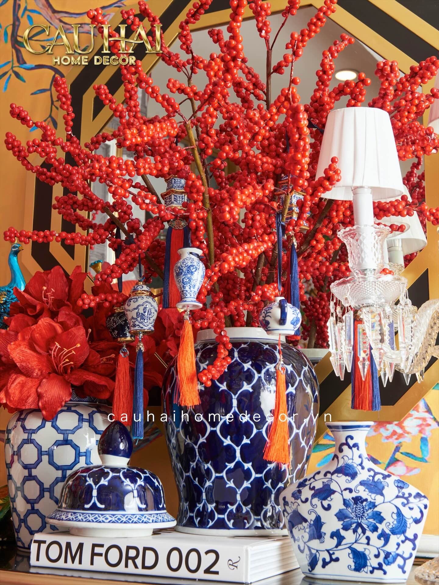 Bình Hoa Indochine Thanh Hoa-CẬU HAI HOME DECOR