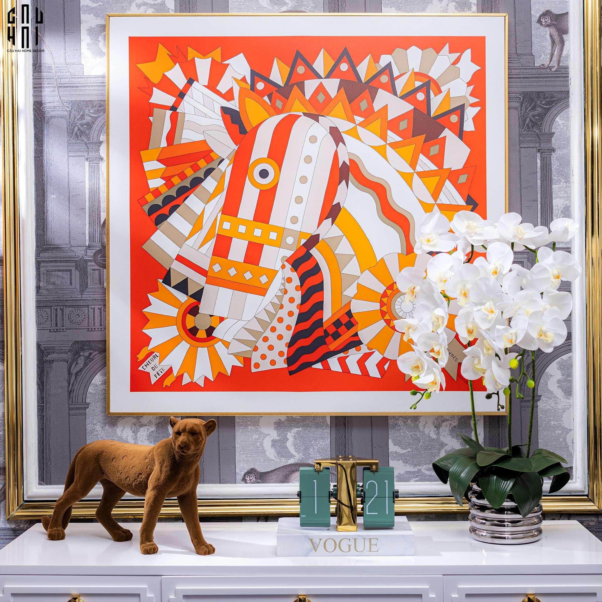 BÌNH HOA LAN TRẮNG - WHITE ORCHID-CẬU HAI HOME DECOR