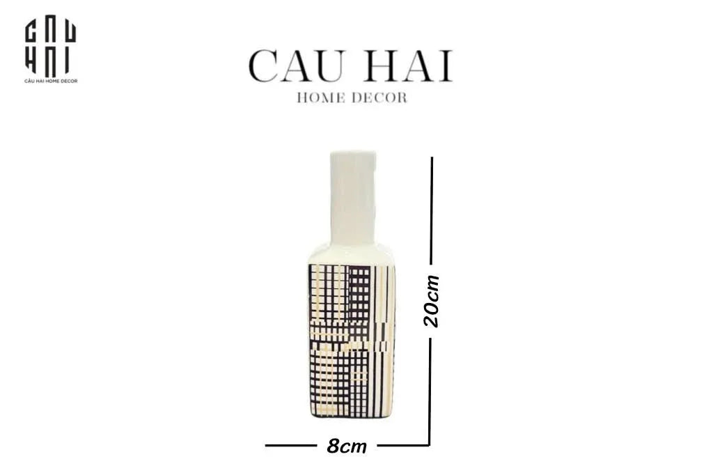 Bình Hoa Skyline Citycode 20 - CẬU HAI HOME DECOR