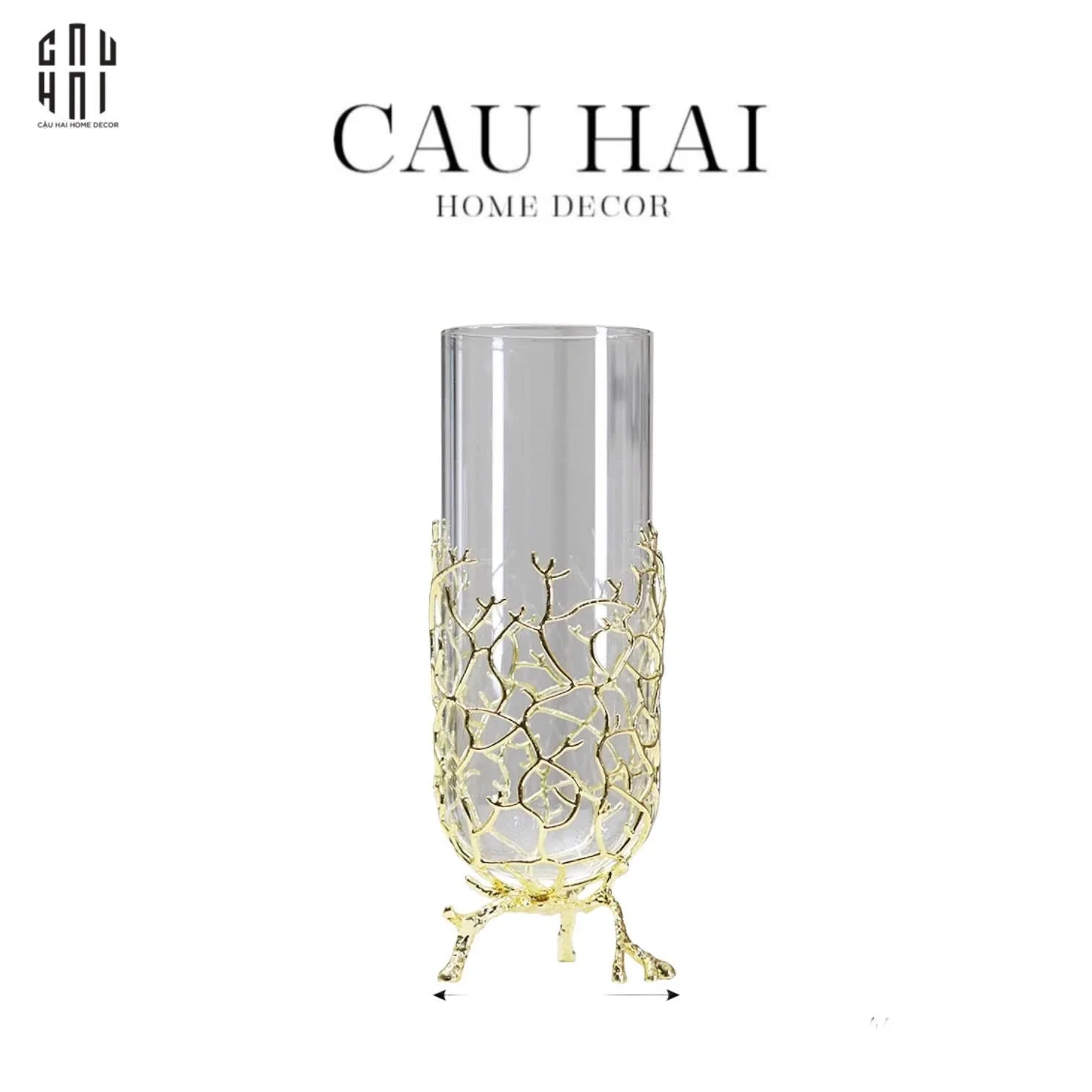 BÌNH HOA SPRING CORAL SIZE L VERS 2.0-CẬU HAI HOME DECOR