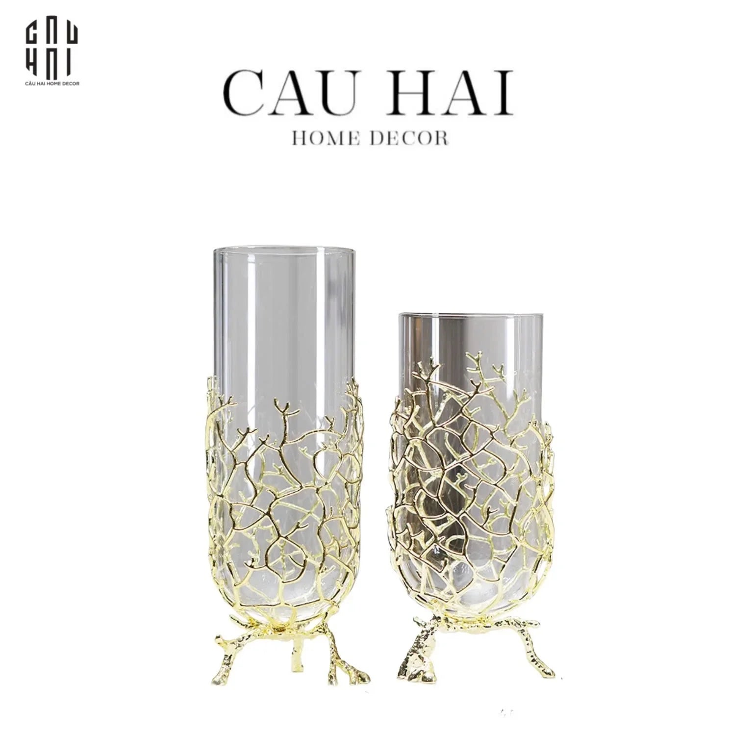 Bình Hoa Spring Coral Size L Vers H30-CẬU HAI HOME DECOR