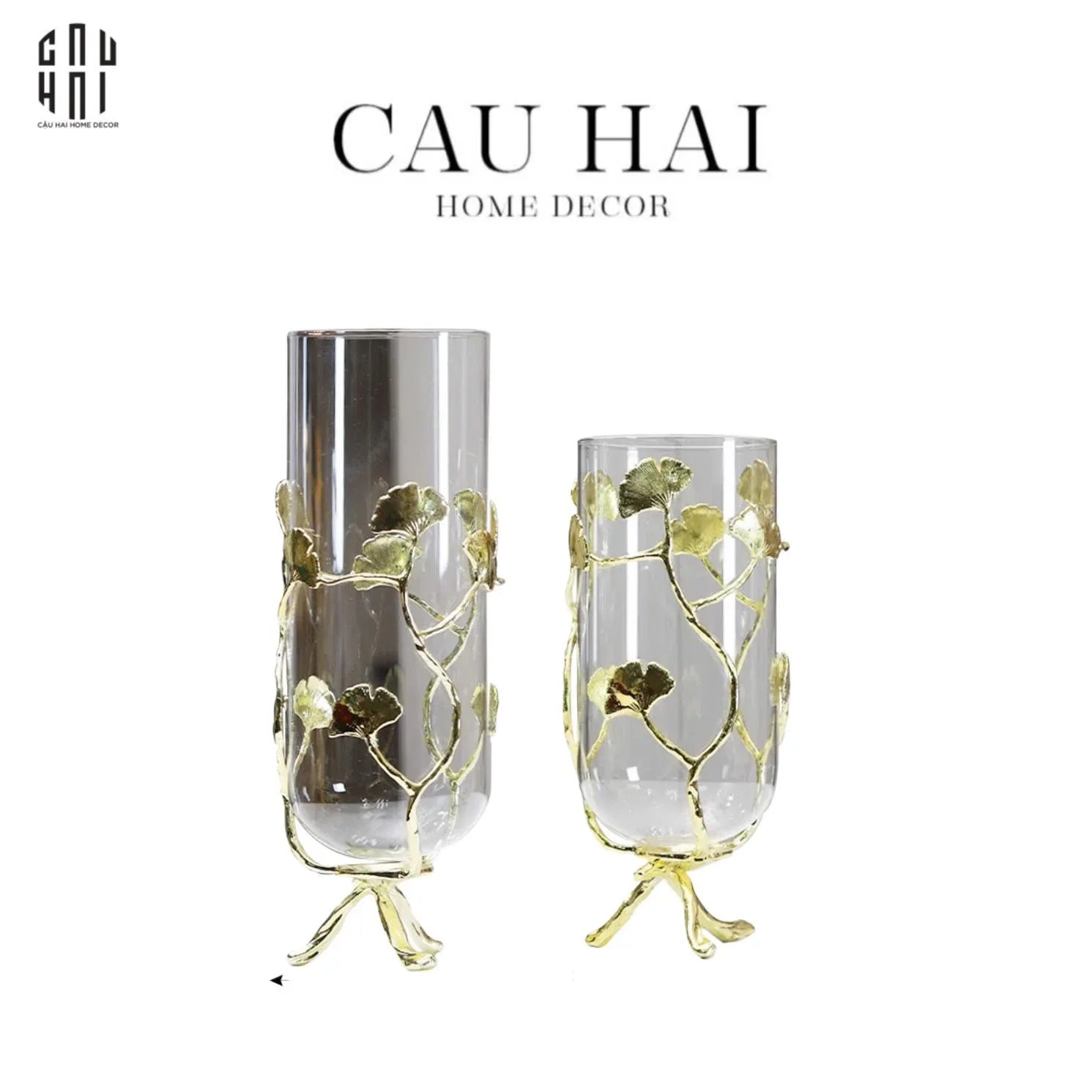 BÌNH HOA SPRING GINKGO SIZE L-CẬU HAI HOME DECOR