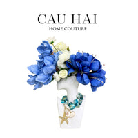 Bình Hoa Sứ Tráng Men Jewelry Alexa-CẬU HAI HOME DECOR
