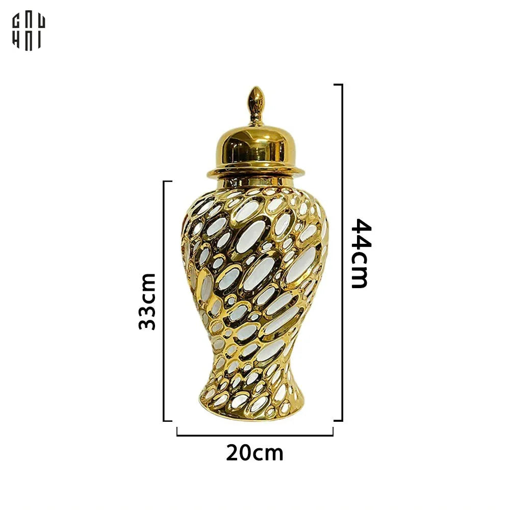 Bình Hoa Sứ Tráng Men Kelleher-CẬU HAI HOME DECOR