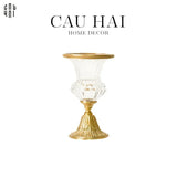 BÌNH HOA THUỶ TINH BRONZE GLASS MILNER-CẬU HAI HOME DECOR