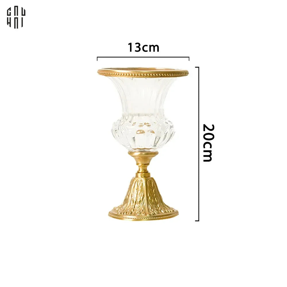 BÌNH HOA THUỶ TINH BRONZE GLASS MILNER-CẬU HAI HOME DECOR