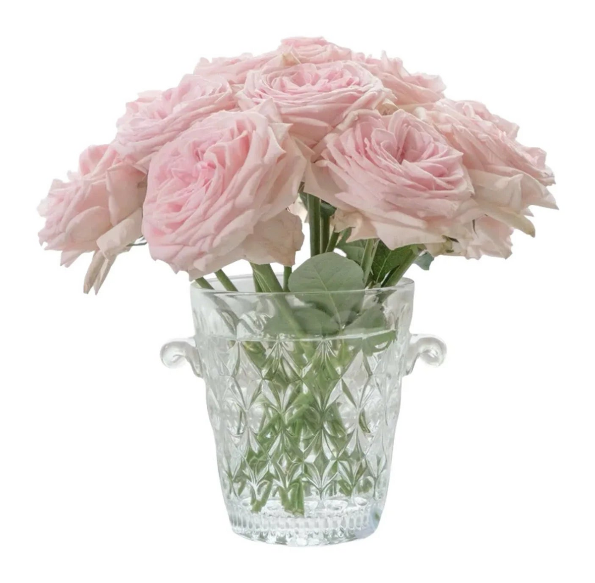 Bình Hoa Thủy Tinh Crystal Bloom Bucket