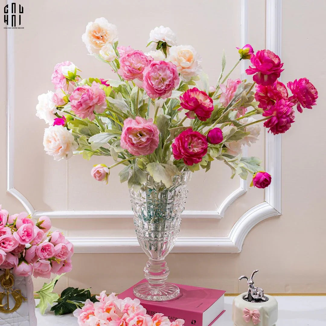 BÌNH HOA THUỶ TINH CRYSTAL LULLABY-CẬU HAI HOME DECOR